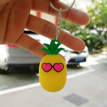 Load image into Gallery viewer, Girl Heart Simulation 3D Avocado Keychain Bag Coin Purse PVC Soft Toy Pendant