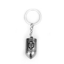 Load image into Gallery viewer, World of Tanks WOT Hot Game 3Colors Metal Tank Key Ring Keychain Pendant Gift