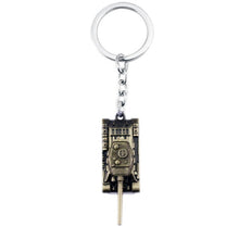 Load image into Gallery viewer, World of Tanks WOT Hot Game 3Colors Metal Tank Key Ring Keychain Pendant Gift